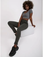 Tepláky RV DR 3589.08X tmavá khaki