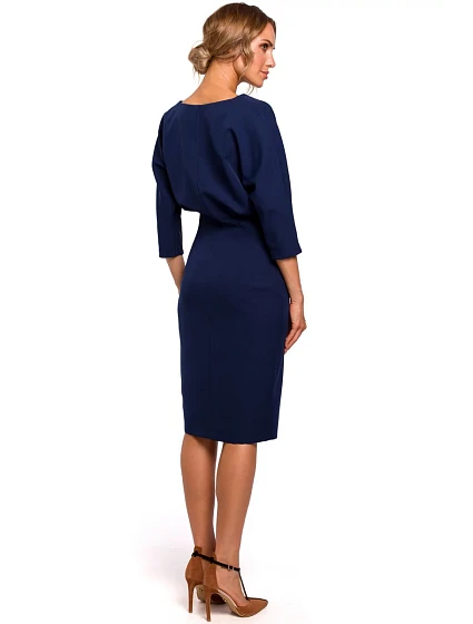 Dámské šaty model 17998580 Navy Blue - Moe