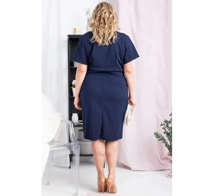 Dámské šaty model 18587035 modré - Karko