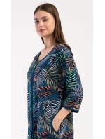 Dámské domácí šaty s tříčtvrtečním rukávem Barbara Dámské domácí šaty s tříčtvrtečním rukávem Barbara