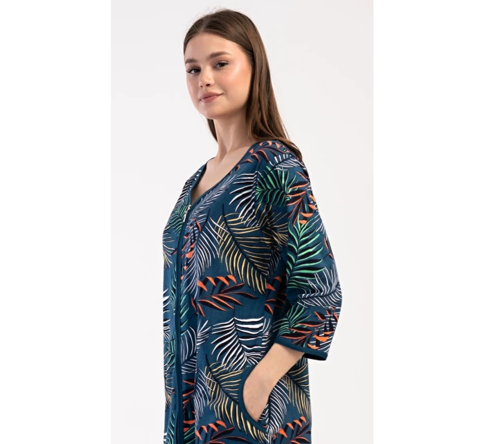 Dámské domácí šaty s tříčtvrtečním rukávem Barbara Dámské domácí šaty s tříčtvrtečním rukávem Barbara