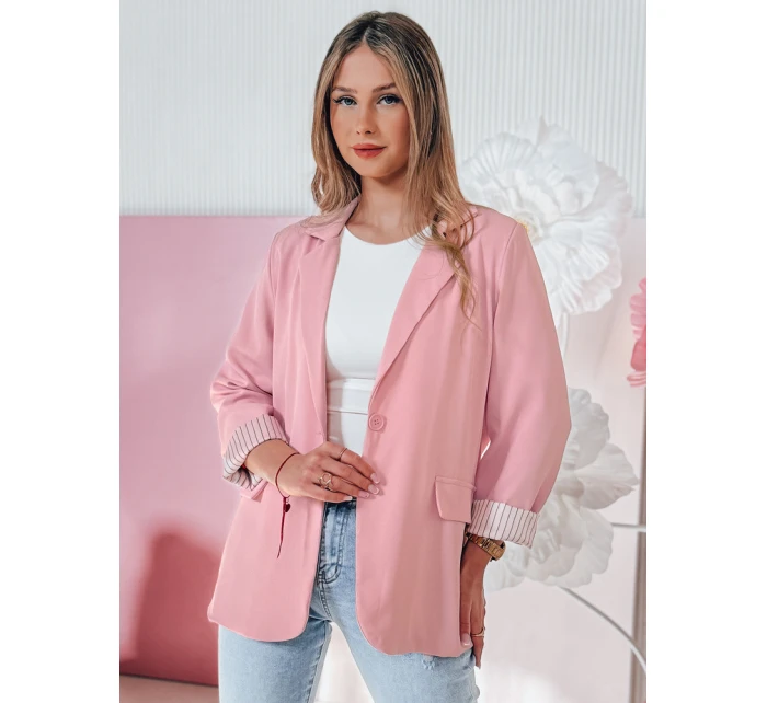 Dámská oversize bunda RESIDAL růžová FashionStreet PY0123