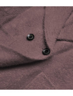Krátký přehoz přes oblečení typu alpaka v tmavě barvě model 18059127 - MADE IN ITALY