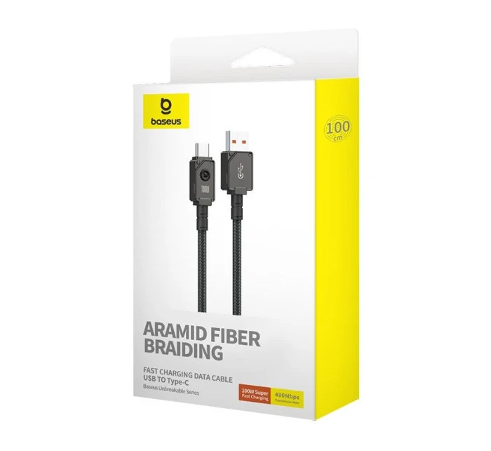 Baseus kabel C 1m (černý) model 21861776