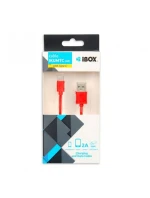 Kabel IBOX IKUMTCR (USB 2.0 typ A - USB typ C ; 1m; barva červená)