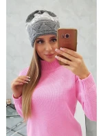 Dámská čepice Kira K374 světle šedá