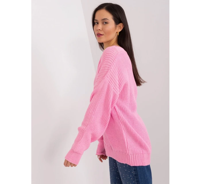 Sweter BA SW model 19034270 różowy - FPrice