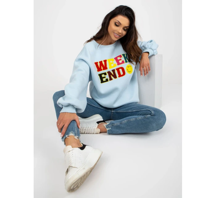 Mikina EM BL 617 6.30x světle modrá