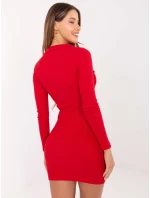 Šaty RV SK 7435.38 červená