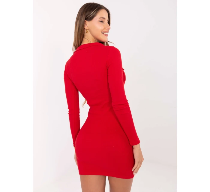 Šaty RV SK 7435.38 červená