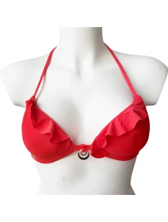 Vrchní díl plavek PushUp model 21129941 červený - Selmark