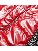 Červená dámská oboustranná bunda model 17106483 - S'WEST Červená dámská oboustranná bunda model 17106483 - S'WEST