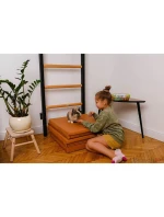 SKLÁDACÍ GYMNASTICKÁ MATRACE HNĚDÁ 180CM BENCHK SKLÁDACÍ GYMNASTICKÁ MATRACE HNĚDÁ 180CM BENCHK