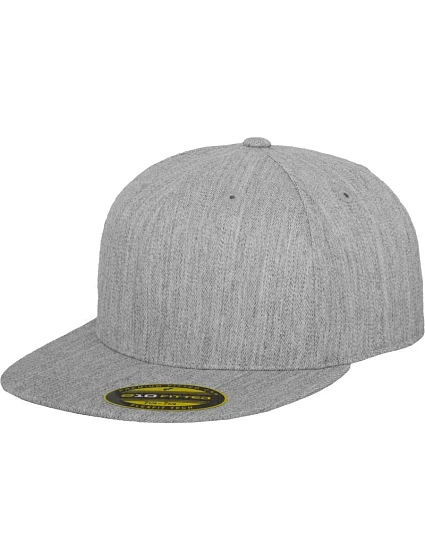 Flexfit 6210/6210T 6 panelová kšiltovka Premium 210 Fitted 55.6210 heather grey Flexfit 6210/6210T 6 panelová kšiltovka Premium 210 Fitted 55.6210 heather grey