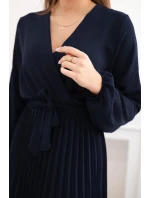 Šaty se  lemem námořnictvo model 21908517 - K-Fashion