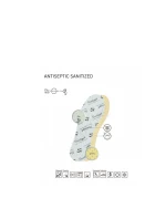 Coccine Antibacterial Insoles Sanitised Antiseptic