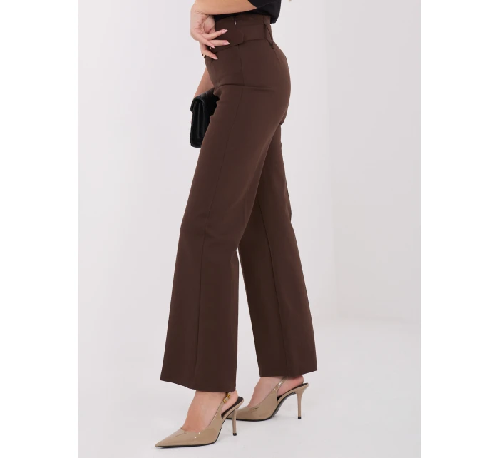 Kalhoty IT SP FL7371.61 hnědé