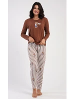 Dámské pyžamo dlouhé Bear