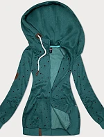 Dámská mikina s kapucí Star Green (2305)