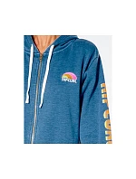 Mikina RIP CURL Wave Shapers Zip Through - modrá Mikina RIP CURL Wave Shapers Zip Through - modrá