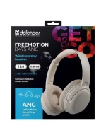 DEFENDER BLUETOOTH SLUCHÁTKA DO UŠÍ FREEMOTION B475 ANC BEIGE 63475