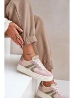 Dámské tenisky s pletením na platformě model 21680864 - Boto