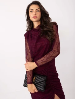 Sukienka IT SK model 21795553 ciemny fioletowy - FPrice