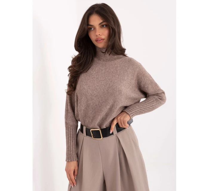 Sweter IT SW model 21469890 ciemny bezowy - FPrice