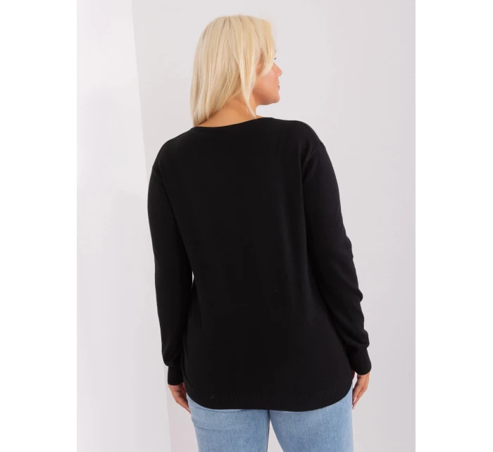 Dámský svetr PM SW PM 3897.06P Černá - FPrice