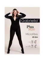 Punčocháče Gabriella 162 Plus Size 60 den 7-3XL Punčocháče Gabriella 162 Plus Size 60 den 7-3XL