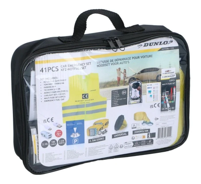 NOUZOVÁ SADA DO AUTA DUNLOP 9 PRVKŮ