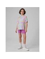 Dívčí tričko s potiskem 4F 4FJRSS26TTSHF3826-90A Dívčí tričko s potiskem 4F 4FJRSS26TTSHF3826-90A