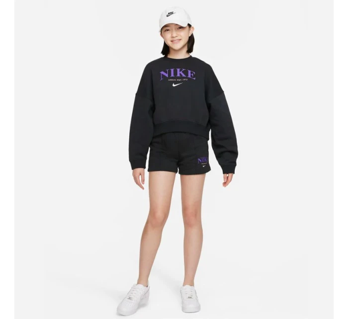 Mikina Nike Sportswear Trend FLC Crew Jr DV2563-045