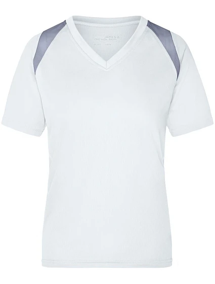 Daiber JN 396 Dámské běžecké tričko 02.0396 white/silver