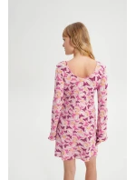 Noční košile s dlouhými rukávy model 18936352 - Vamp