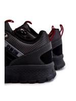 Pánské nízké trekingové boty Memory Foam Big Star KK174126 Černe Pánské nízké trekingové boty Memory Foam Big Star KK174126 Černe