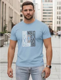 Tshirt męski z nadrukiem model 22182638 - FashionStreet