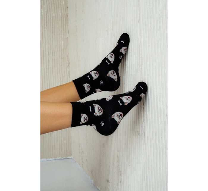 Ponožky Milena 0200 Pieski 37-41