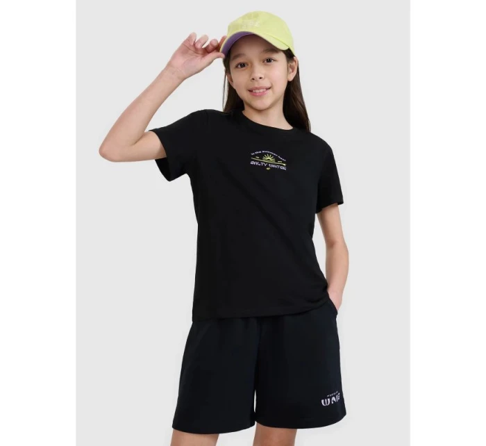 Dívčí tričko s potiskem model 21436052 - 4F Dívčí tričko s potiskem model 21436052 - 4F