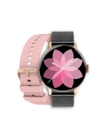 Dámské chytré hodinky GIEWONT Rose Gold Black GW330-4 Dámské chytré hodinky GIEWONT Rose Gold Black GW330-4