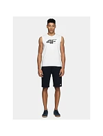 Pánské tričko bez rukávů 4F 4FWSS26TSLEM357-10S