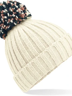 Beechfield B 390 Pletená čepice "Hygge" 53.0390 off white