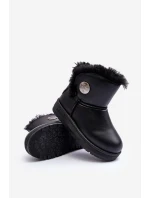 Dětské sněhule s z kožešiny černé Big Star model 21637354 - Big Star Shoes Dětské sněhule s z kožešiny černé Big Star model 21637354 - Big Star Shoes