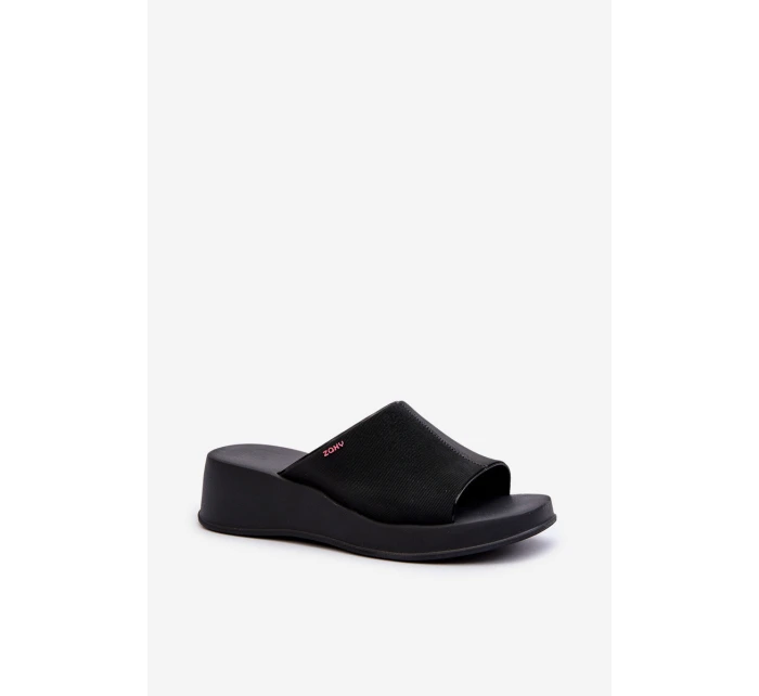 Vonné Dámské Sandály Na Výšlapu ZAXY LL285083 Černé