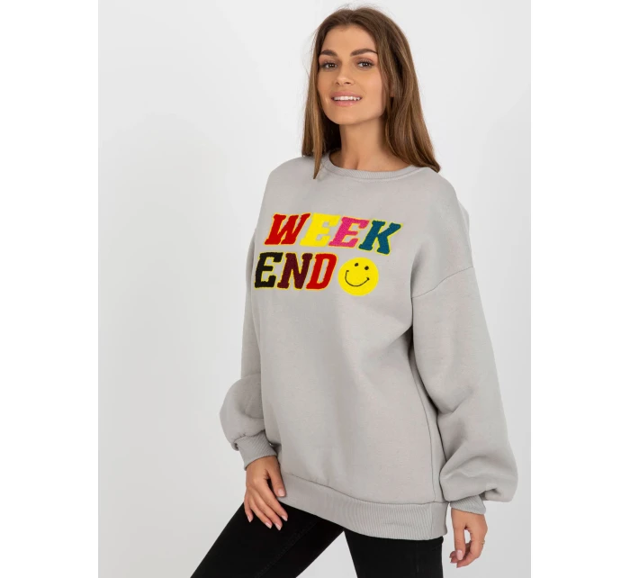 Mikina EM BL 617 6.30x šedá