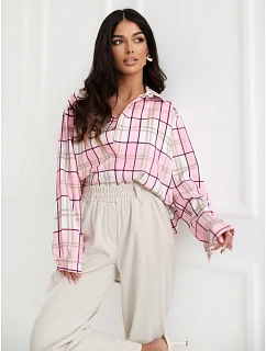 Koszula IT KS  jasny różowy model 22109837 - FPrice