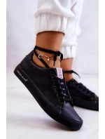 Dámské nízké tenisky Cross Jeans JJ2R4054C černá Dámské nízké tenisky Cross Jeans JJ2R4054C černá