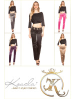 Sexy KouCla pants with studs and glitter