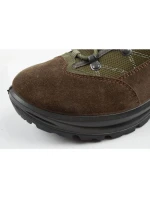 Aku Cimon Gore-tex pánská trekingová sportovní obuv kožená zeleno-hnědá Aku Cimon Gore-tex pánská trekingová sportovní obuv kožená zeleno-hnědá