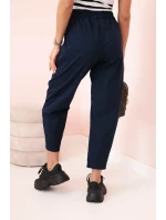 Kalhoty s kapsami Summer Punto námořnická modř